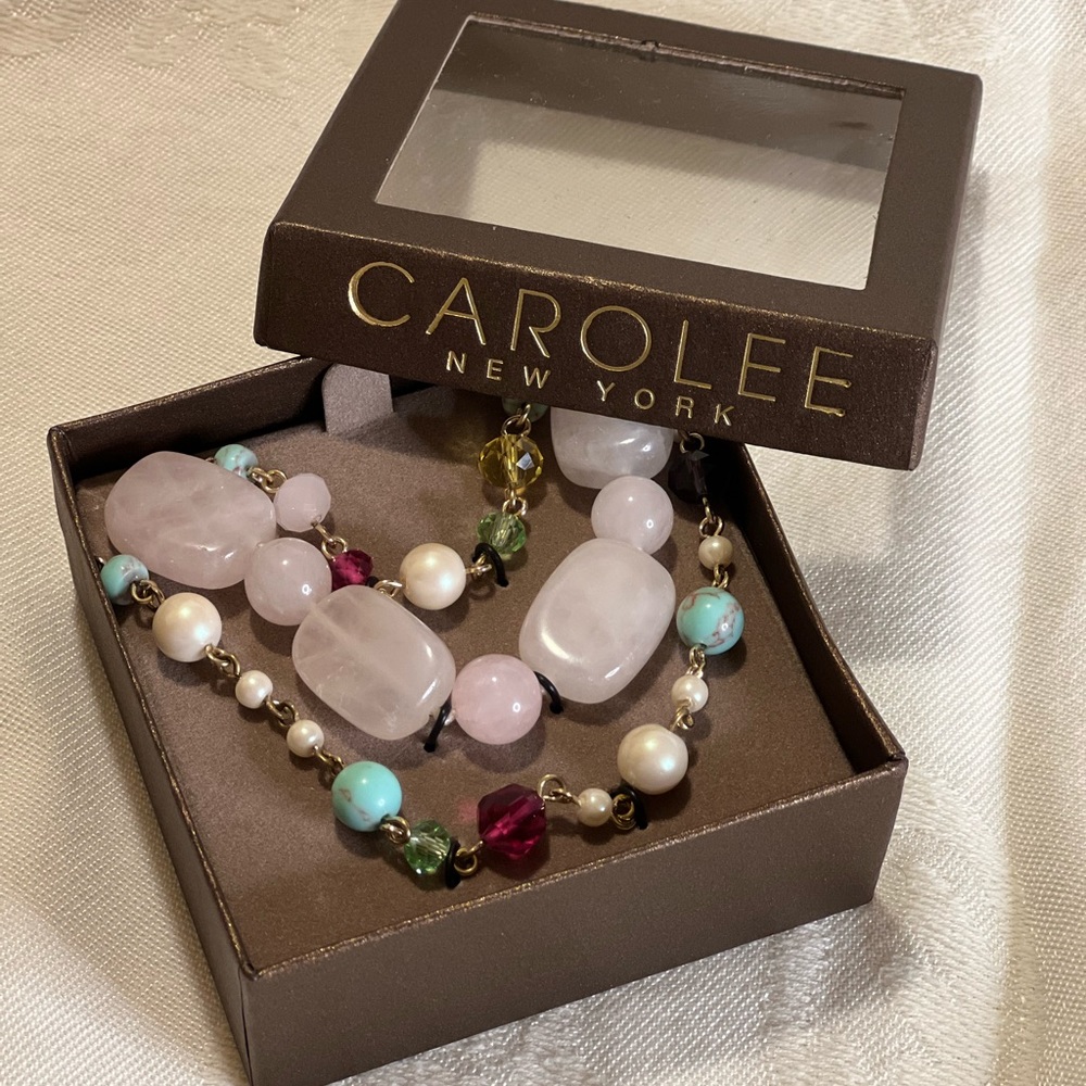 Carolee beaded necklace